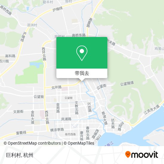 巨利村地图