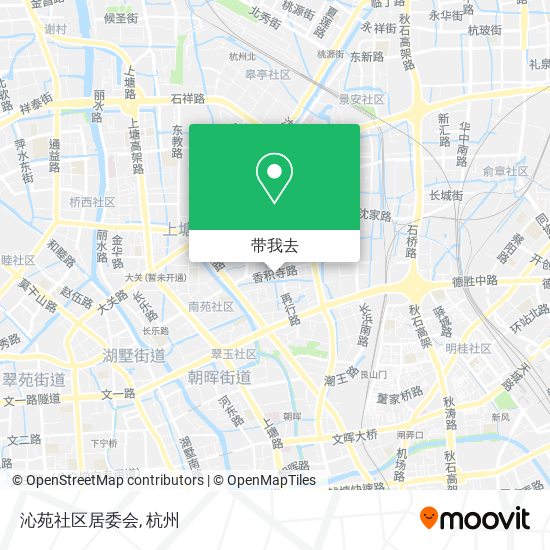 沁苑社区居委会地图
