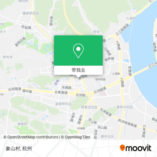 象山村地图
