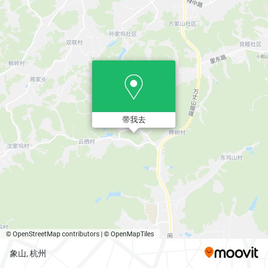 象山地图