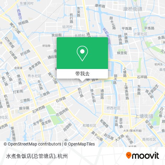 水煮鱼饭店(总管塘店)地图