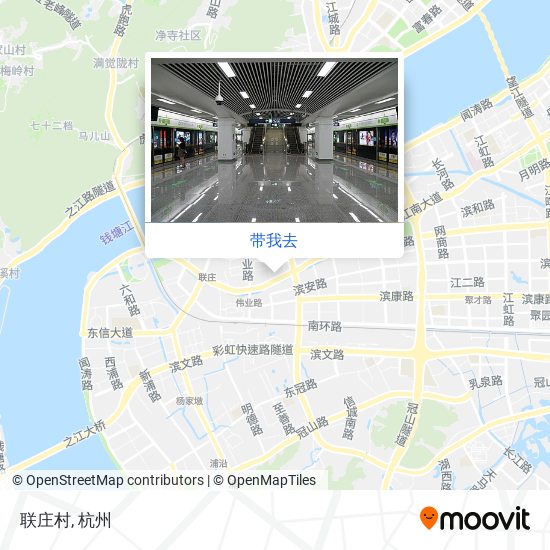 联庄村地图