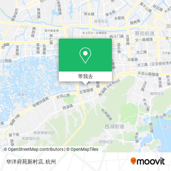 华洋府苑新村店地图
