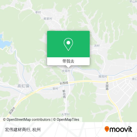 宏伟建材商行地图