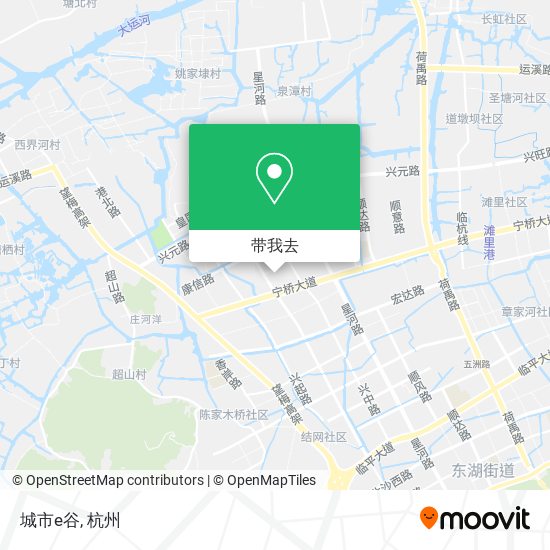 城市e谷地图