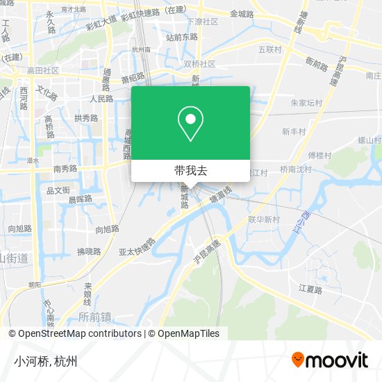 小河桥地图