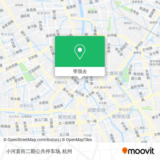 小河直街二期公共停车场地图