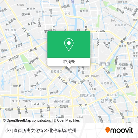 小河直街历史文化街区-北停车场地图