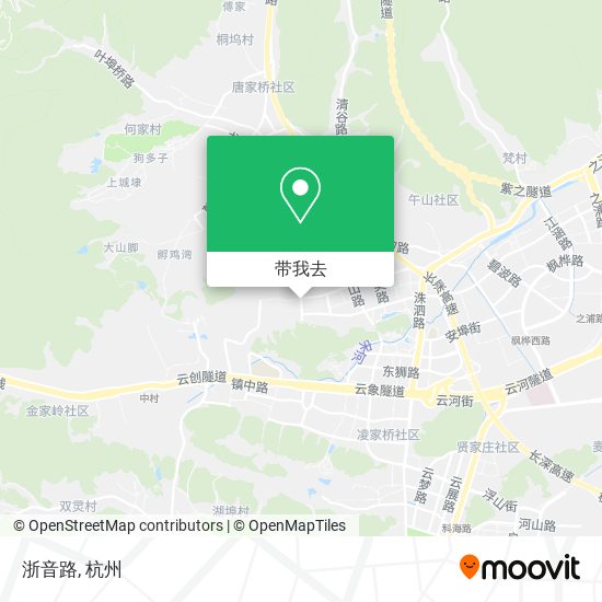 浙音路地图