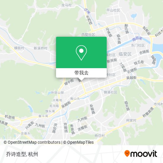乔诗造型地图