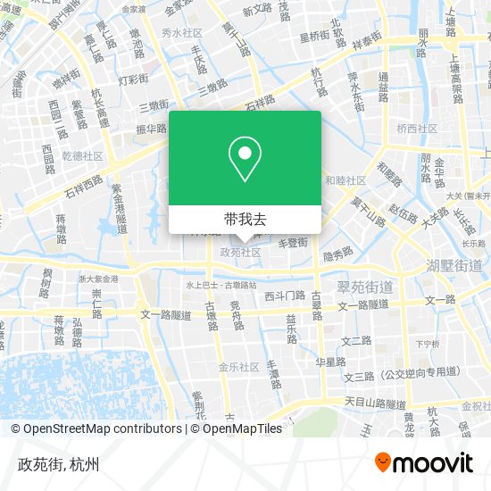 政苑街地图