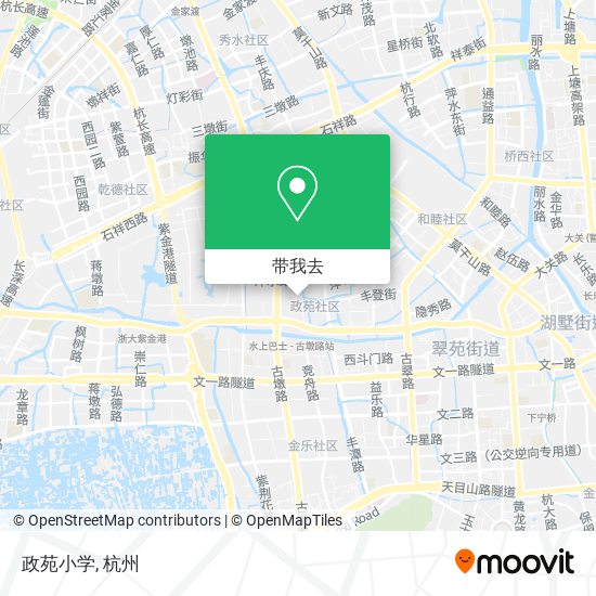 政苑小学地图
