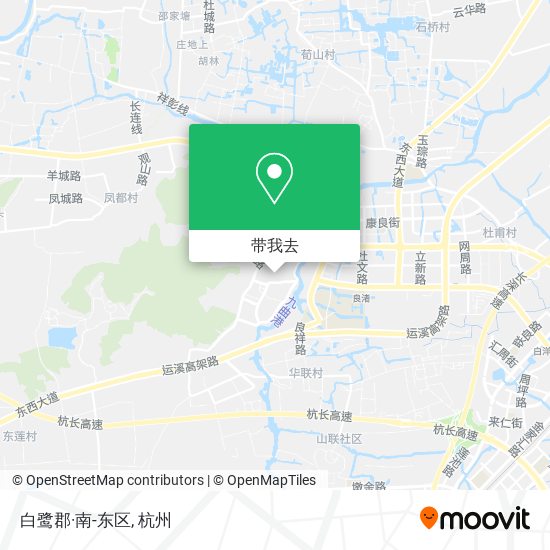 白鹭郡·南-东区地图