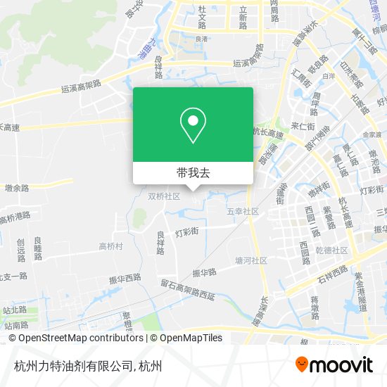 杭州力特油剂有限公司地图