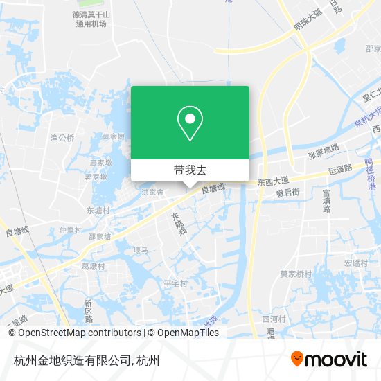 杭州金地织造有限公司地图