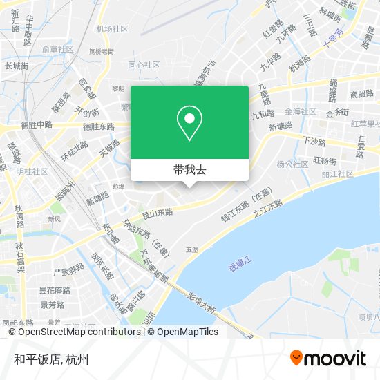 和平饭店地图