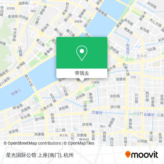 星光国际公馆·上座(南门)地图