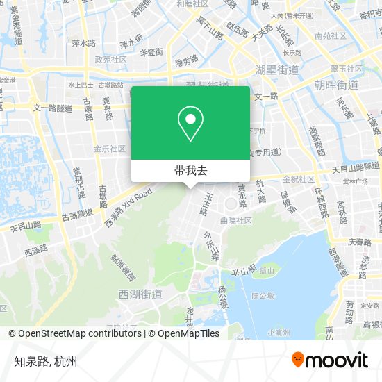 知泉路地图