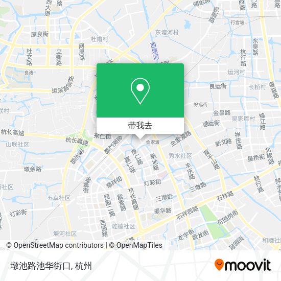 墩池路池华街口地图