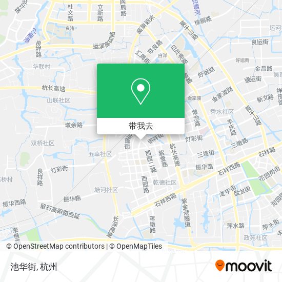 池华街地图