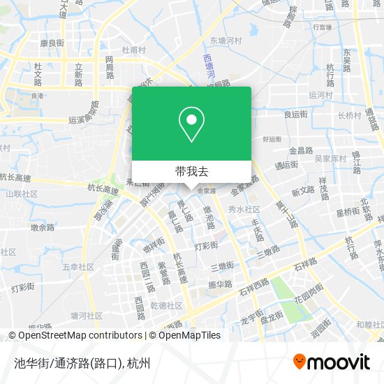 池华街/通济路(路口)地图