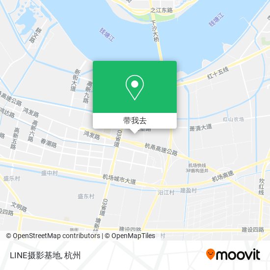LINE摄影基地地图