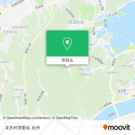 龙井村居委会地图