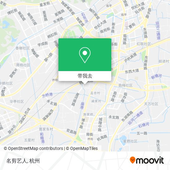 名剪艺人地图