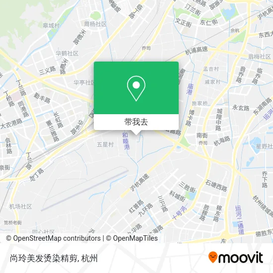 尚玲美发烫染精剪地图