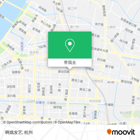 啊娥发艺地图