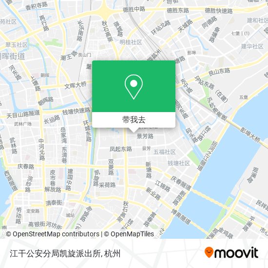 江干公安分局凯旋派出所地图