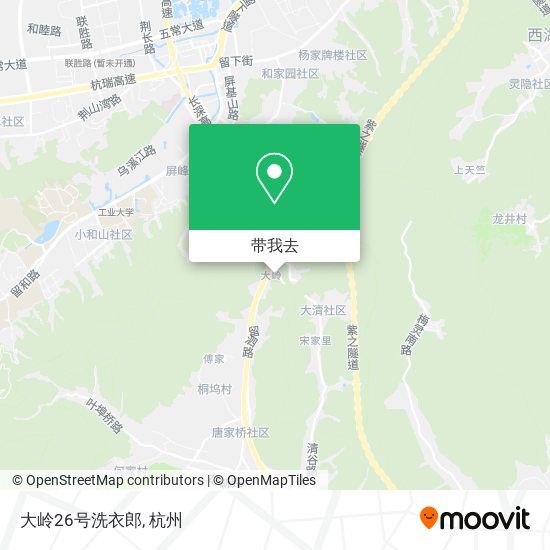 大岭26号洗衣郎地图