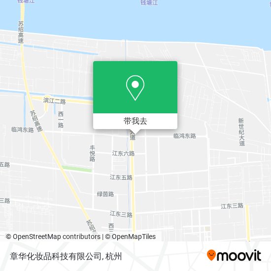 章华化妆品科技有限公司地图