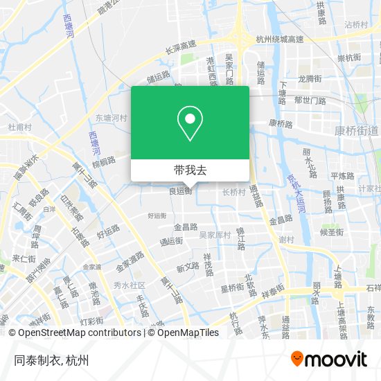 同泰制衣地图