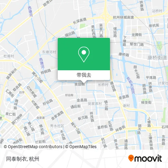 同泰制衣地图