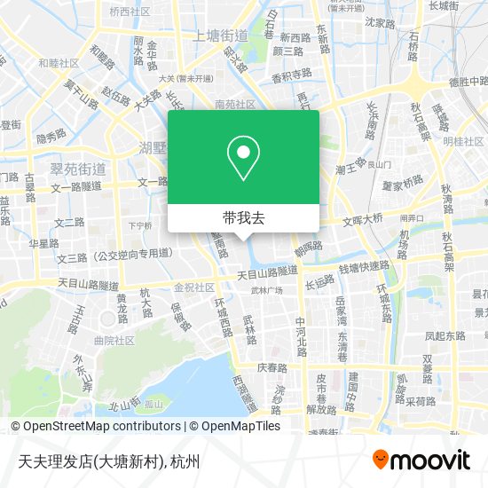 天夫理发店(大塘新村)地图