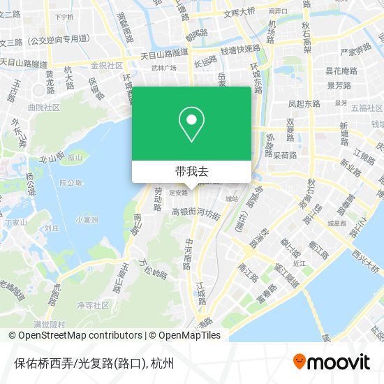 保佑桥西弄/光复路(路口)地图