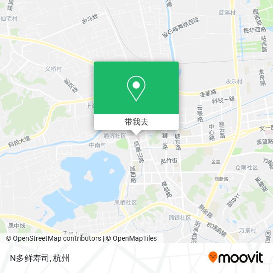 N多鲜寿司地图