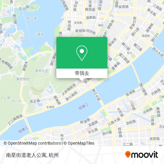 南星街道老人公寓地图