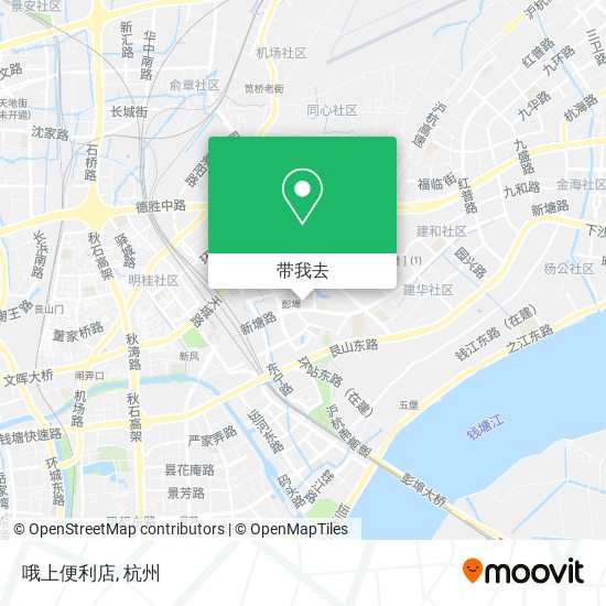 哦上便利店地图