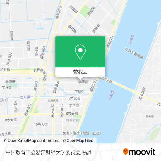 中国教育工会浙江财经大学委员会地图