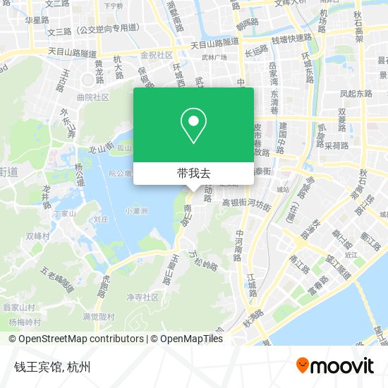 钱王宾馆地图