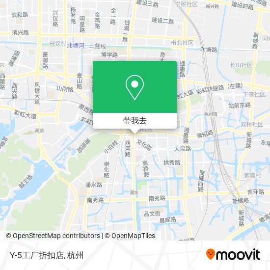 Y-5工厂折扣店地图