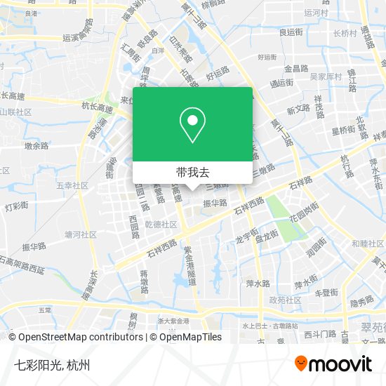 七彩阳光地图