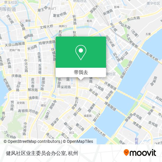 健风社区业主委员会办公室地图