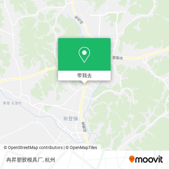 冉昇塑胶模具厂地图