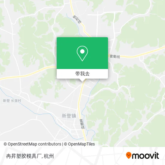 冉昇塑胶模具厂地图