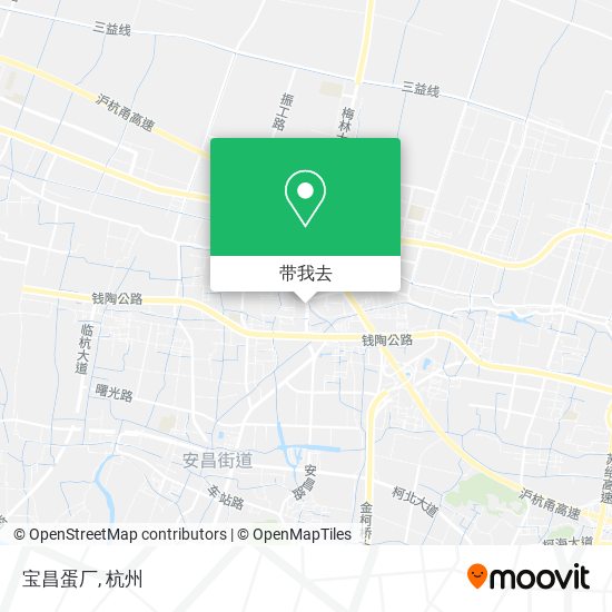 宝昌蛋厂地图
