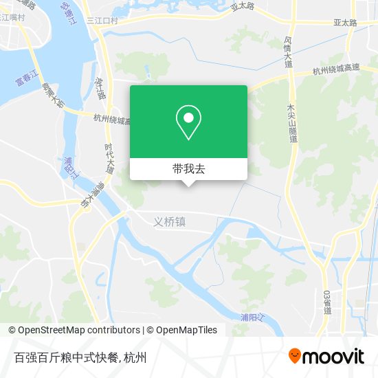 百强百斤粮中式快餐地图