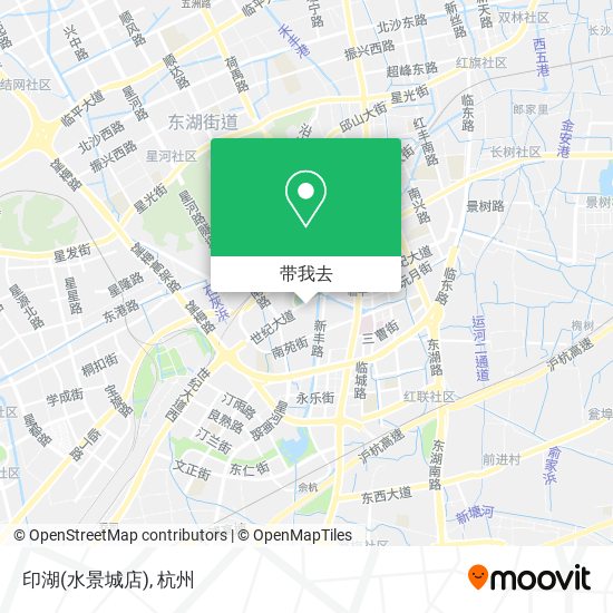 印湖(水景城店)地图